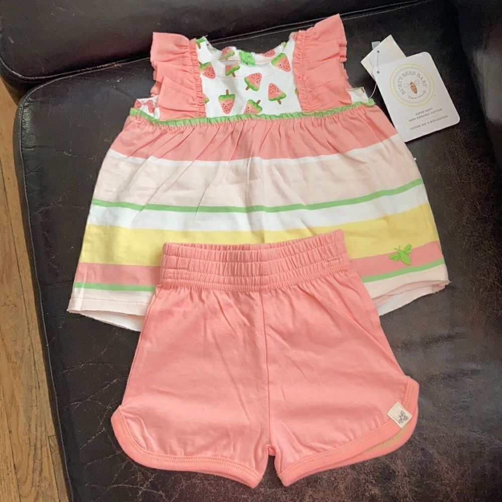 Burts Bees Baby 2 Piece Set